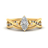 Load image into Gallery viewer, french-pave-marquise-contour-black-diamond-wedding-band-in-yellow-gold-FD9986B1MQGBLACK-NL-YG