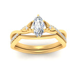 Load image into Gallery viewer, french-pave-marquise-contour-diamond-wedding-band-in-yellow-gold-FD9986B1MQ-NL-YG