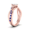 Load image into Gallery viewer, french-pave-marquise-contour-sapphire-wedding-band-in-rose-gold-FD9986B1MQGSABL-NL-RG