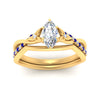 Load image into Gallery viewer, french-pave-marquise-contour-sapphire-wedding-band-in-yellow-gold-FD9986B1MQGSABL-NL-YG