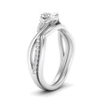 Load image into Gallery viewer, french-pave-oval-contour-diamond-wedding-band-in-white-gold-FD9986B1OV-NL-WG