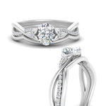 Load image into Gallery viewer, french-pave-oval-contour-diamond-wedding-band-in-white-gold-FD9986B1OV-NL-WG
