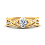 Load image into Gallery viewer, french-pave-oval-contour-diamond-wedding-band-in-yellow-gold-FD9986B1OV-NL-YG