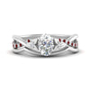 Load image into Gallery viewer, french-pave-oval-contour-ruby-wedding-band-in-white-gold-FD9986B1OVGRUDR-NL-WG