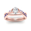 Load image into Gallery viewer, french-pave-oval-contour-sapphire-wedding-band-in-rose-gold-FD9986B1OVGSABL-NL-RG