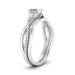 Load image into Gallery viewer, french-pave-radiant-contour-diamond-wedding-band-in-white-gold-FD9986B1RA-NL-WG