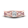 Load image into Gallery viewer, french-pave-radiant-contour-pink-sapphire-wedding-band-in-rose-gold-FD9986B1RAGSADRPI-NL-RG