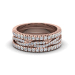 Load image into Gallery viewer, french-pave-trio-diamond-stack-band-in-14K-rose-gold-FD8332B-NL-RG.jpg