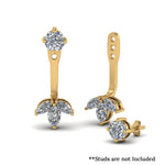 Load image into Gallery viewer, front-back-marquise-earring-jackets-in-yellow-gold-FDEAR86813ANGLE1-NL-YG.jpg