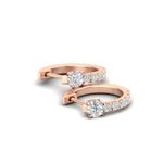 Load image into Gallery viewer, gold-pave-diamond-huggie-earrings-in-rose-gold-fdear11705angle4-nl-rg