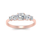 Load image into Gallery viewer, graduated-asshcer-cut-diamond-engagement-ring-in-FD10032ASRANGLE3-NL-RG