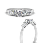 Load image into Gallery viewer, graduated-asshcer-cut-diamond-engagement-ring-in-FD10032ASRANGLE3-NL-WG