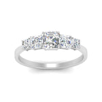 Load image into Gallery viewer, graduated-asshcer-cut-diamond-engagement-ring-in-FD10032ASRANGLE3-NL-WG