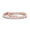 Load image into Gallery viewer, graduated-bezel-oval-east-west-tennis-bracelet-in-rose-gold-fdbrc11733angle4-nl-rg.jpg?v=1776313785