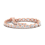 Load image into Gallery viewer, graduated-bezel-oval-east-west-tennis-bracelet-in-rose-gold-fdbrc11733angle4-nl-rg.jpg?v=1776313785