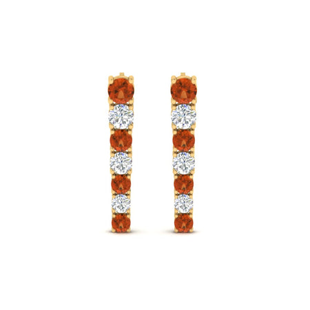 Graduated Round Drop Earring