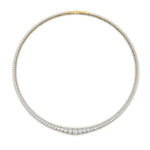 Load image into Gallery viewer, graduated-tennis-necklace-in-nnis-necklaces-in-yellow-gold-fdnk11571-nl-yg.jpg?v=1771301144