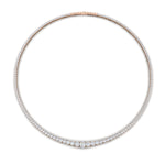 Load image into Gallery viewer, graduated-tennis-necklace-in-rose-gold-fdnk11571-nl-rg.jpg?v=1771301238