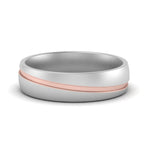 Load image into Gallery viewer, Grooved 2 Tone Mens Band