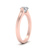 Load image into Gallery viewer, half-bezel-asscher-cut-diamond-engagement-ring-in-rose-gold-FDENR7239ASRANGLE2-NL-RG