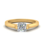 Load image into Gallery viewer, half-bezel-asscher-cut-diamond-engagement-ring-in-yellow-gold-FDENR7239ASR-NL-YG
