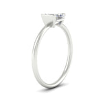 Load image into Gallery viewer, half-bezel-asscher-cut-solitaire-engagement-ring-in-white-gold-fd11525asr-nl-wg