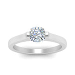 Load image into Gallery viewer, half-bezel-cushion-cut-diamond-engagement-ring-in-white-gold-FDENR7239CURANGLE5-NL-WG