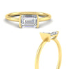 Load image into Gallery viewer, half-bezel-emerald-cut-solitaire-engagement-ring-in-yellow-gold-fd11525emr-nl-yg