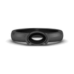 Load image into Gallery viewer, half-bezel-semi-mount-diamond-east-west-ring-in-black-gold-fd11531smr-nl-bg