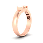 Load image into Gallery viewer, half-bezel-semi-mount-diamond-east-west-ring-in-rose-gold-fd11531smr-nl-rg