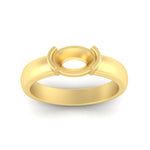 Load image into Gallery viewer, half-bezel-semi-mount-diamond-east-west-ring-in-yellow-gold-fd11531smr-nl-yg