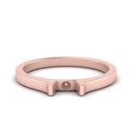 Load image into Gallery viewer, half-bezel-semi-mount-diamond-engagement-ring-in-rose-gold-FDENR7239SMR-NL-RG