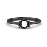 Load image into Gallery viewer, Semi Mount Half Bezel Solitaire Engagement Ring