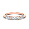 Load image into Gallery viewer, half-carat-7-stone-asscher-cut-anniversary-ring-in-rose-gold-fdwb8008assleep-0.50ct-nl-rg.jpg?v=1774261594