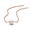Load image into Gallery viewer, half-carat-bezel-set-pear-shape-angular-pendant-in-rose-gold-FDPD11477-NL-RG