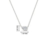 Load image into Gallery viewer, half-carat-bezel-set-pear-shape-angular-pendant-in-white-gold-FDPD11477ANGLE1-NL-WG-HW