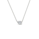 Load image into Gallery viewer, half-carat-bezel-set-pear-shape-angular-pendant-in-white-gold-FDPD11477ANGLE1-NL-WG