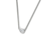 Load image into Gallery viewer, half-carat-bezel-set-pear-shape-angular-pendant-in-white-gold-FDPD11477ANGLE3-NL-WG