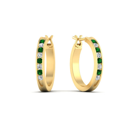 half-carat-channel-set-diamond-hoop-earring-with-black-diamond-in-yellow-gold-fdear3970gblackangle1-nl-yg