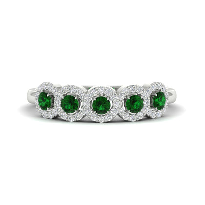 half-carat-classic-5-stone-round-halo-diamond-wedding-band-in-white-gold-FD11137B-NL-WG
