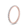 Load image into Gallery viewer, 0.50 ct Round Cut Common Prong Eternity Band