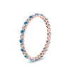 Load image into Gallery viewer, 0.50 ct Round Cut Common Prong Eternity Band