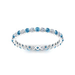 Load image into Gallery viewer, 0.50 ct Round Cut Common Prong Eternity Band