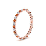 Load image into Gallery viewer, 0.50 ct Round Cut Common Prong Eternity Band