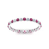 Load image into Gallery viewer, 0.50 ct Round Cut Common Prong Eternity Band