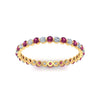 Load image into Gallery viewer, 0.50 ct Round Cut Common Prong Eternity Band