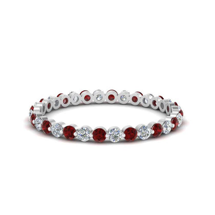 round-cut-diamond-common-prong-eternity-band-in-white-gold-fdewb9477-0.50ct