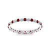 Load image into Gallery viewer, 0.50 ct Round Cut Common Prong Eternity Band