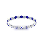 Load image into Gallery viewer, 0.50 ct Round Cut Common Prong Eternity Band