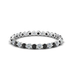 Load image into Gallery viewer, 0.50 ct Round Cut Common Prong Eternity Band